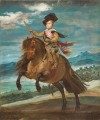 馬に乗ったバルタサール・カルロス王子の肖像画 ディエゴ・ベラスケス